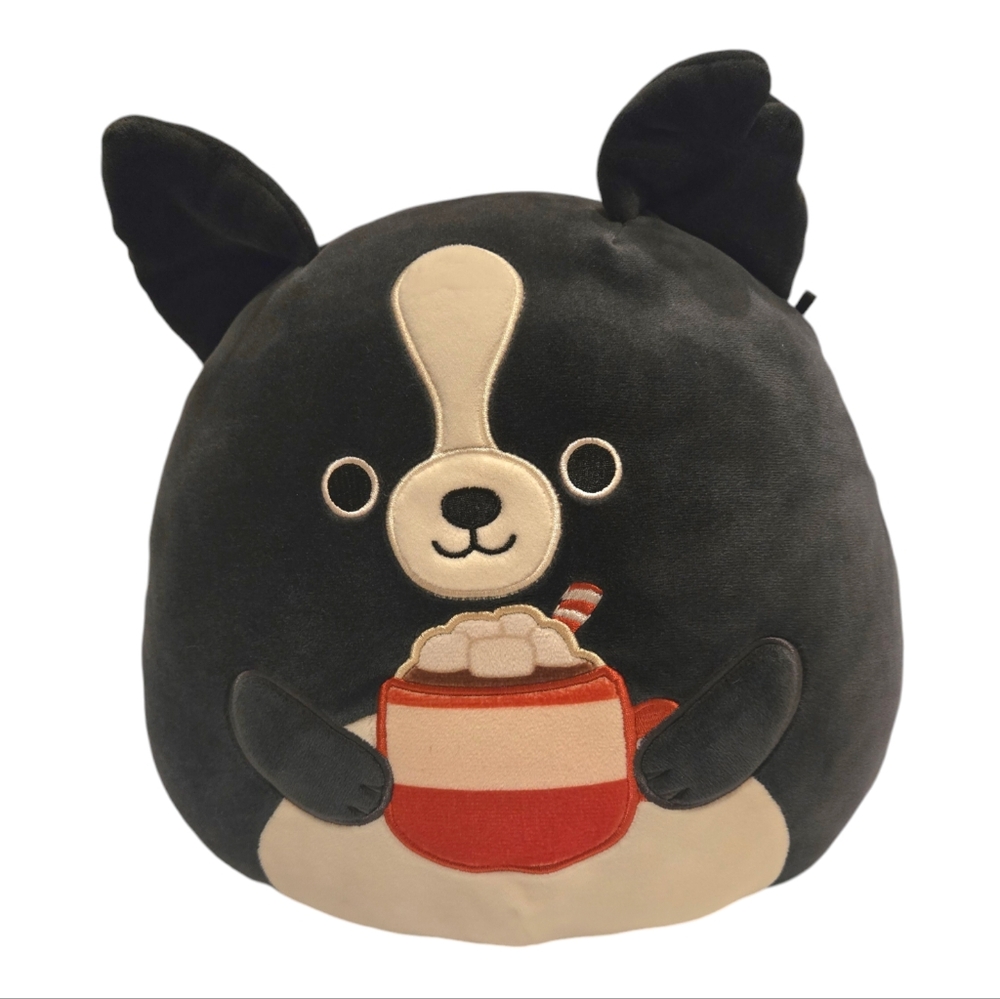 Squishmallows Hot Chocolate George Dog Walgreens Exclusive Christmas 2021 13"
